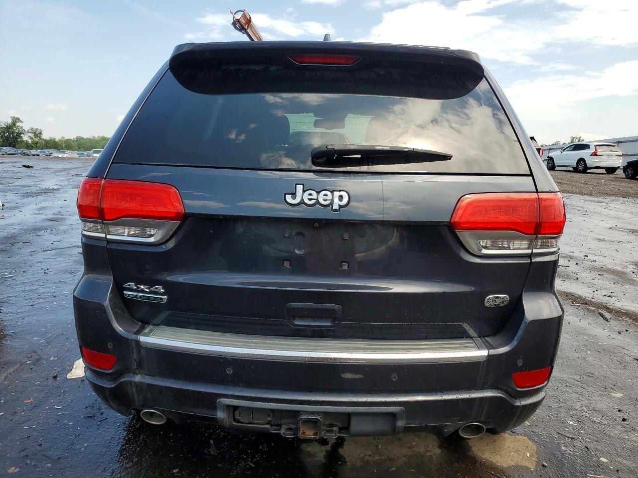 2014 Jeep Grand Cherokee Overland Blue vin: 1C4RJFCM4EC432571