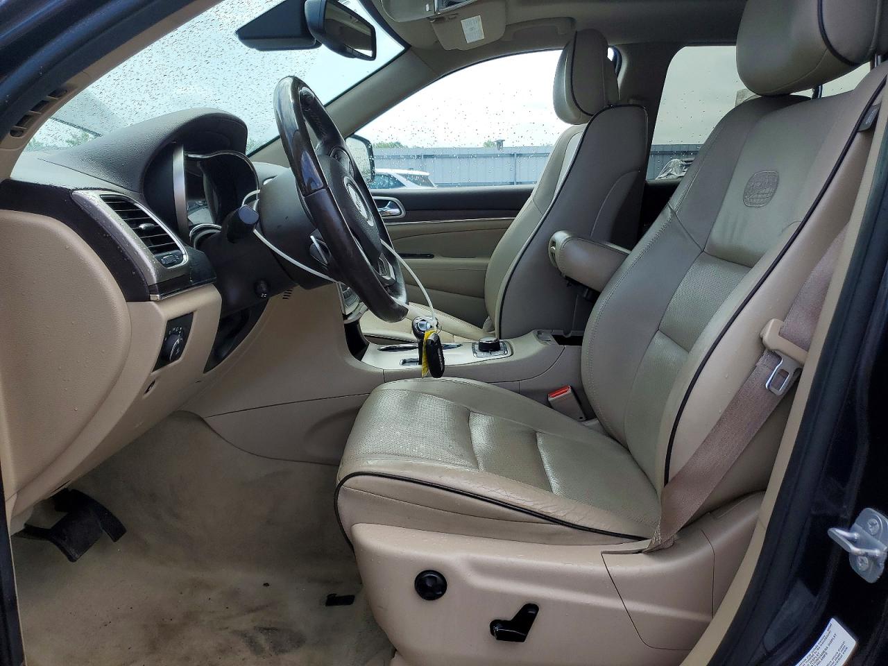 2014 Jeep Grand Cherokee Overland Blue vin: 1C4RJFCM4EC432571