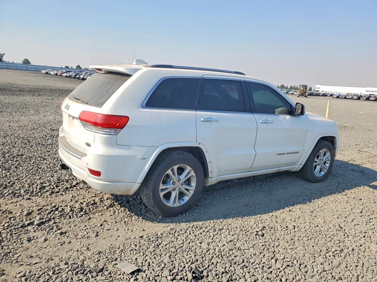 2014 Jeep Grand Cherokee Overland Белый vin: 1C4RJFCM4EC505616