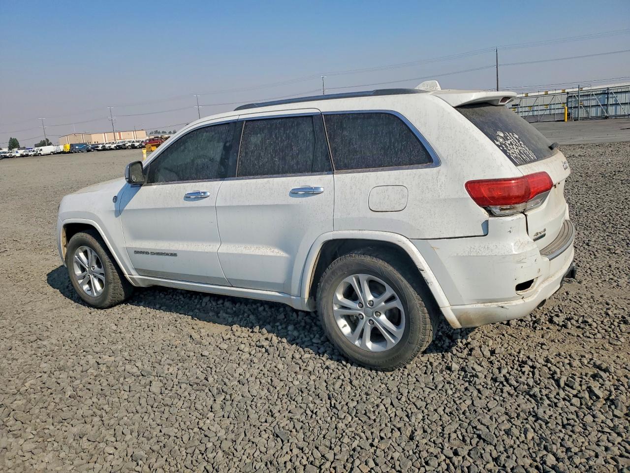 2014 Jeep Grand Cherokee Overland Белый vin: 1C4RJFCM4EC505616