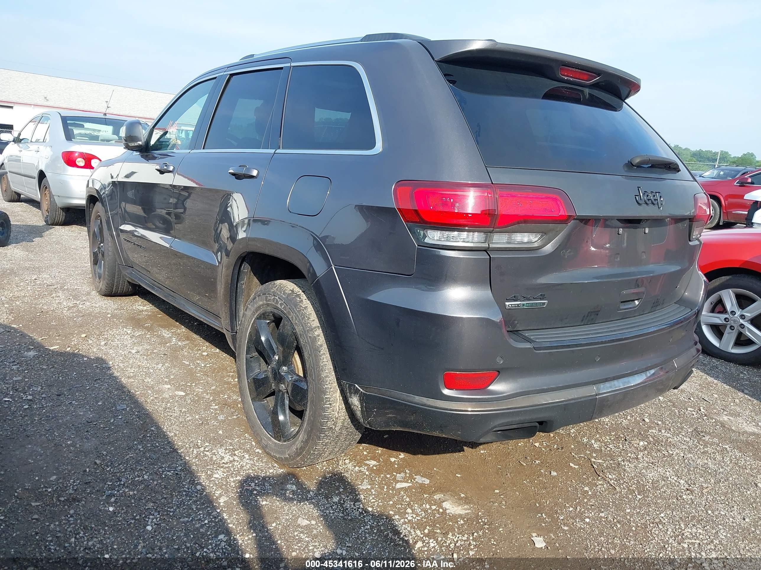 2015 Jeep Grand Cherokee High Altitude Gray vin: 1C4RJFCM5FC113102