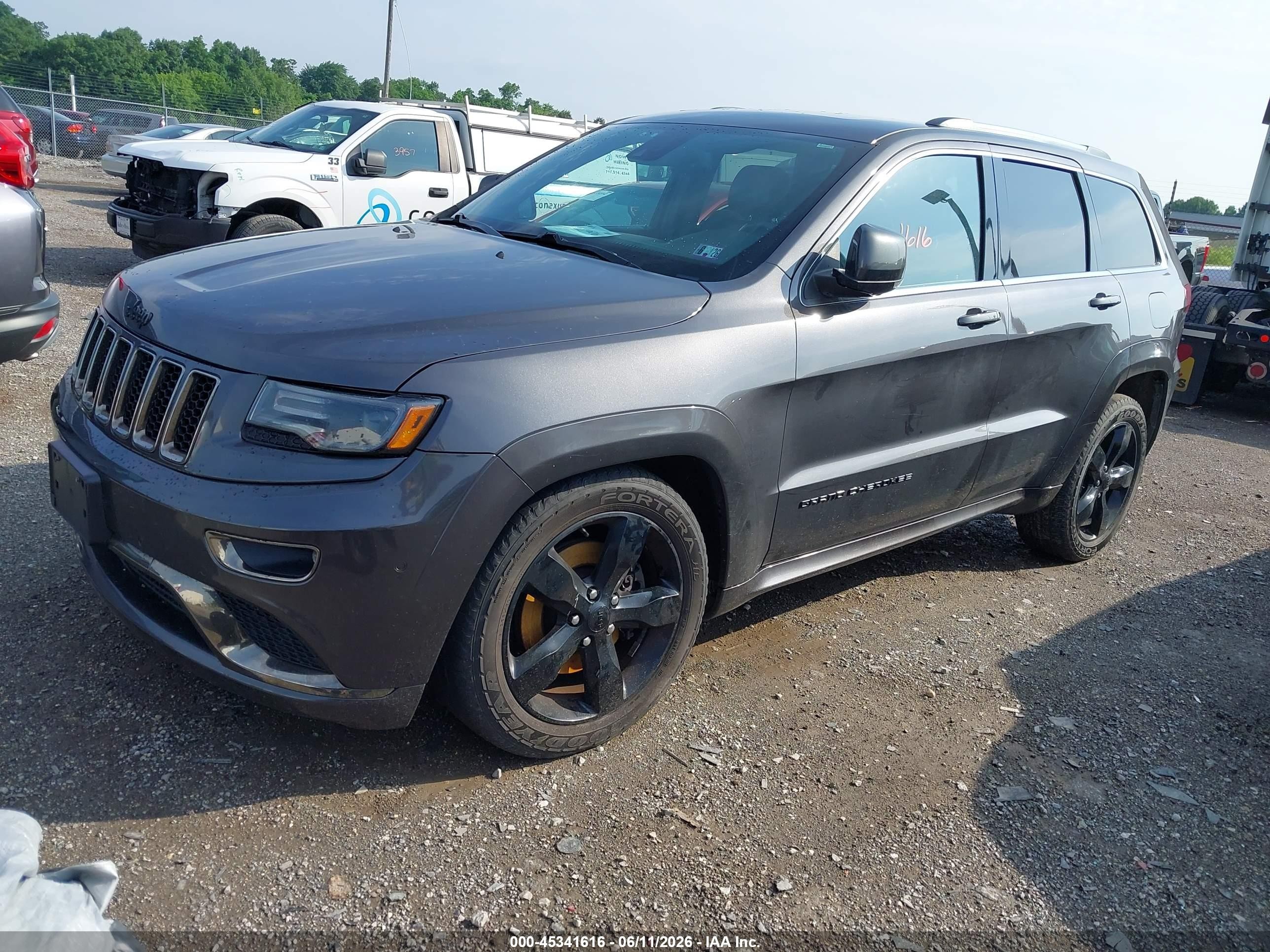 2015 Jeep Grand Cherokee High Altitude Gray vin: 1C4RJFCM5FC113102