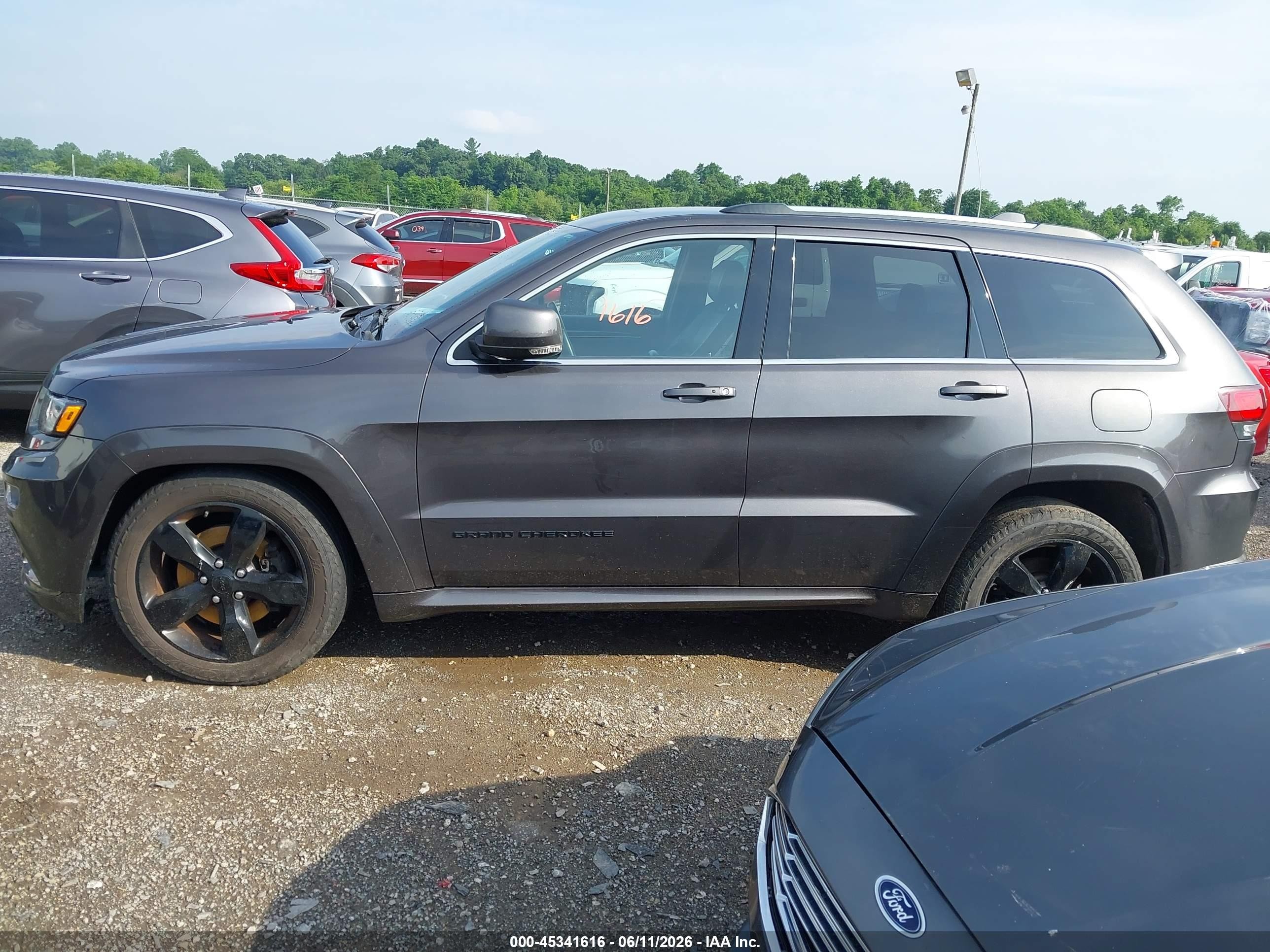 2015 Jeep Grand Cherokee High Altitude Gray vin: 1C4RJFCM5FC113102