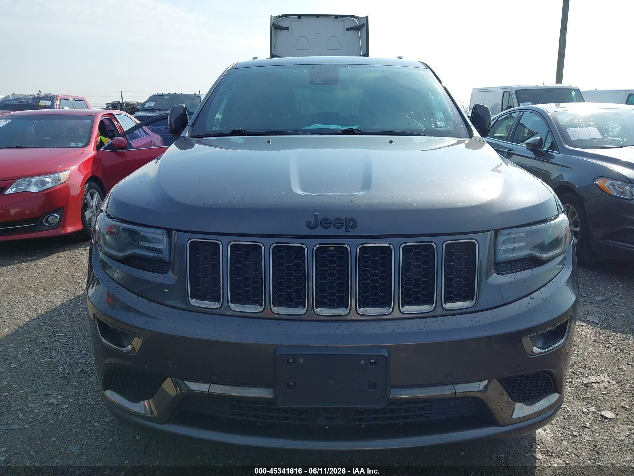 2015 Jeep Grand Cherokee High Altitude Gray vin: 1C4RJFCM5FC113102