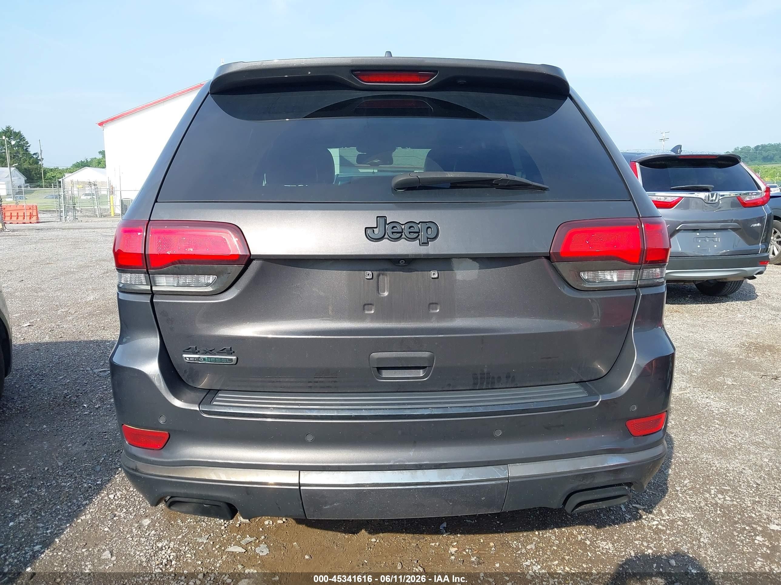 2015 Jeep Grand Cherokee High Altitude Gray vin: 1C4RJFCM5FC113102