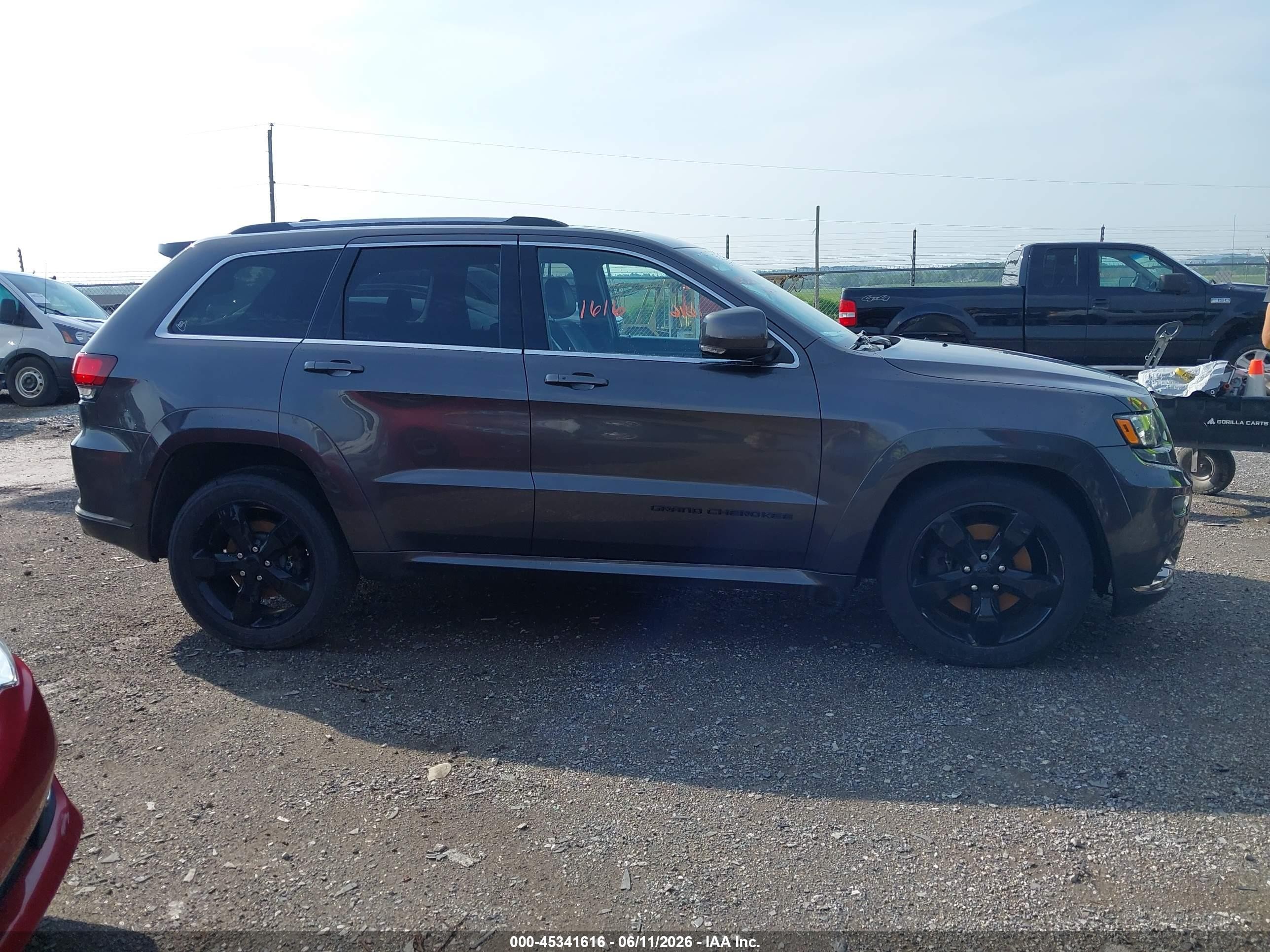 2015 Jeep Grand Cherokee High Altitude Gray vin: 1C4RJFCM5FC113102
