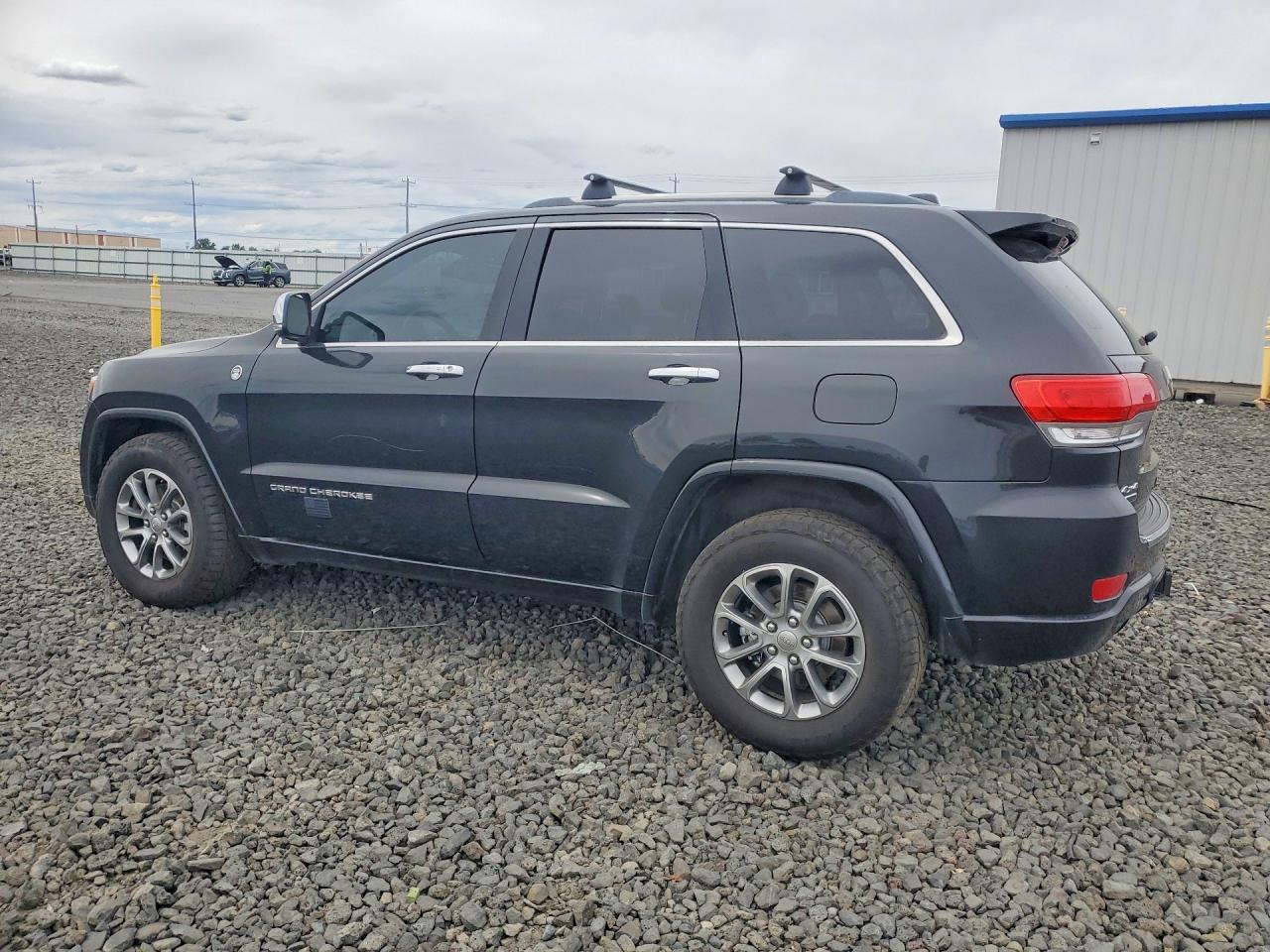 2016 Jeep Grand Cherokee Overland Black vin: 1C4RJFCM5GC382010