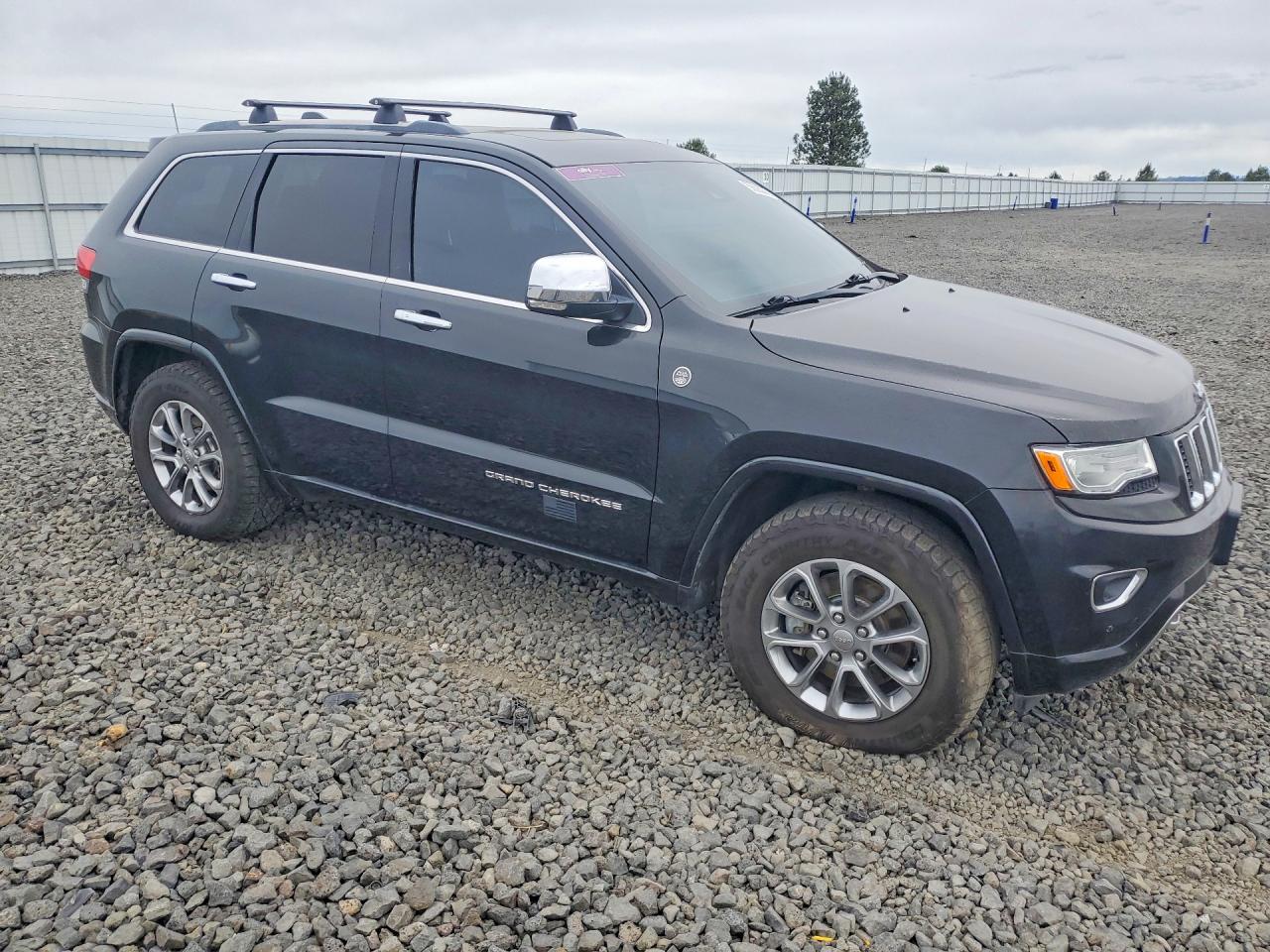 2016 Jeep Grand Cherokee Overland Black vin: 1C4RJFCM5GC382010