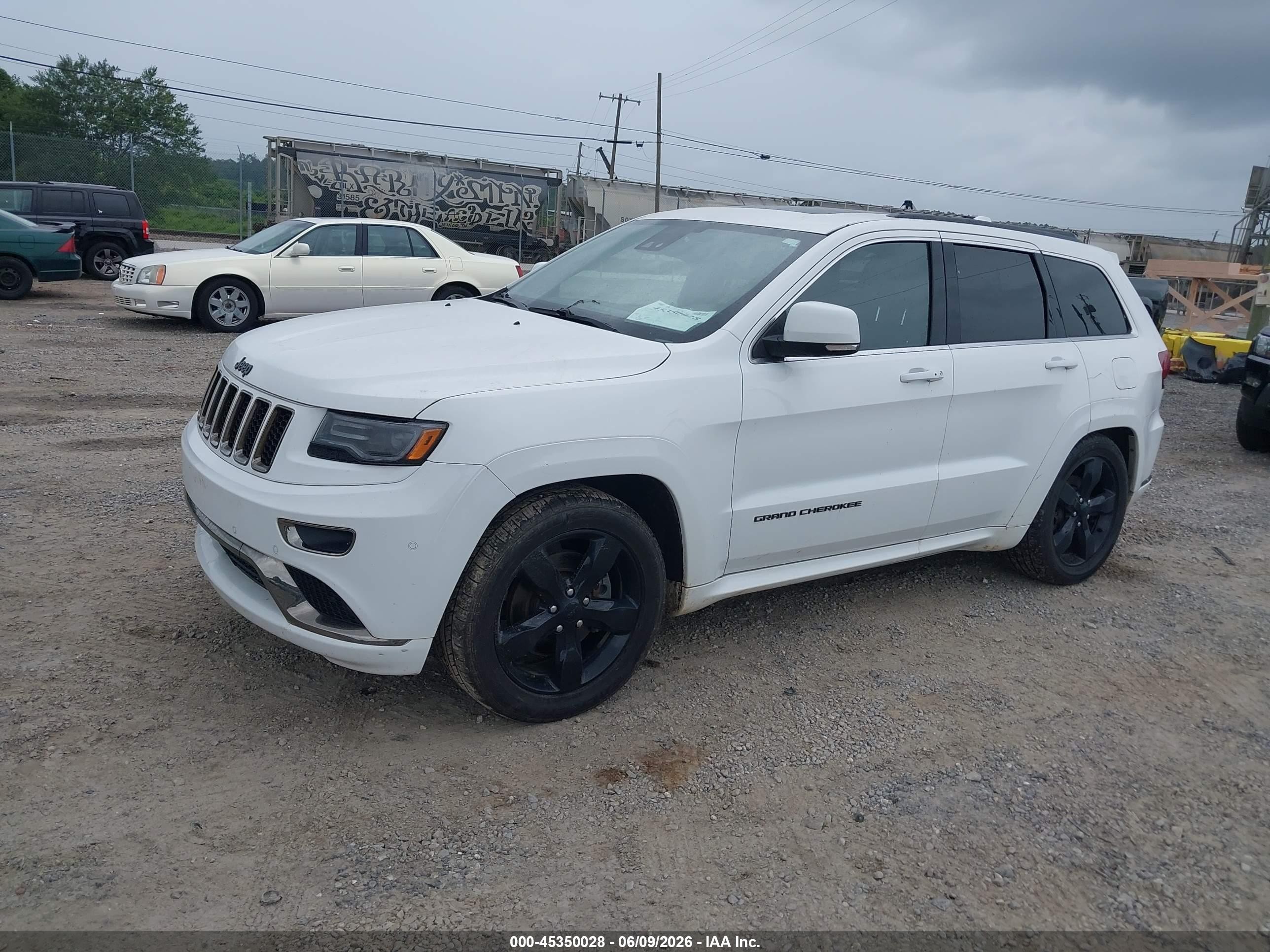 2016 Jeep Grand Cherokee High Altitude White vin: 1C4RJFCM6GC349369