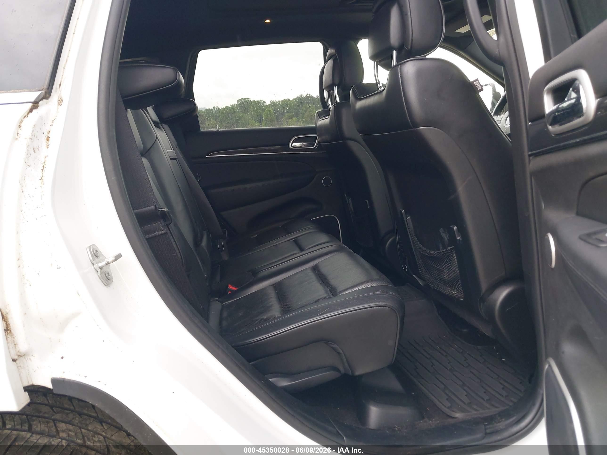 2016 Jeep Grand Cherokee High Altitude White vin: 1C4RJFCM6GC349369