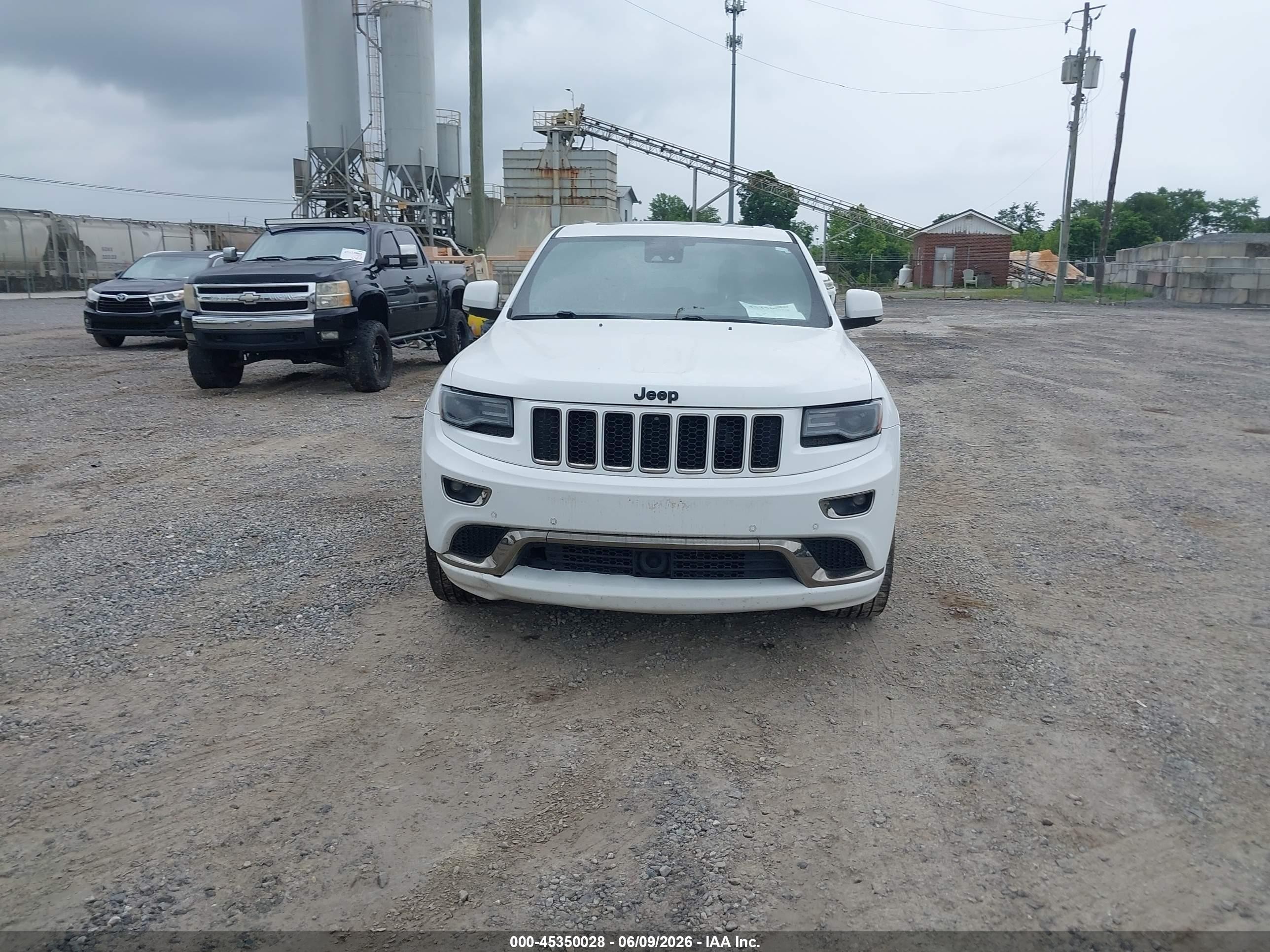 2016 Jeep Grand Cherokee High Altitude White vin: 1C4RJFCM6GC349369