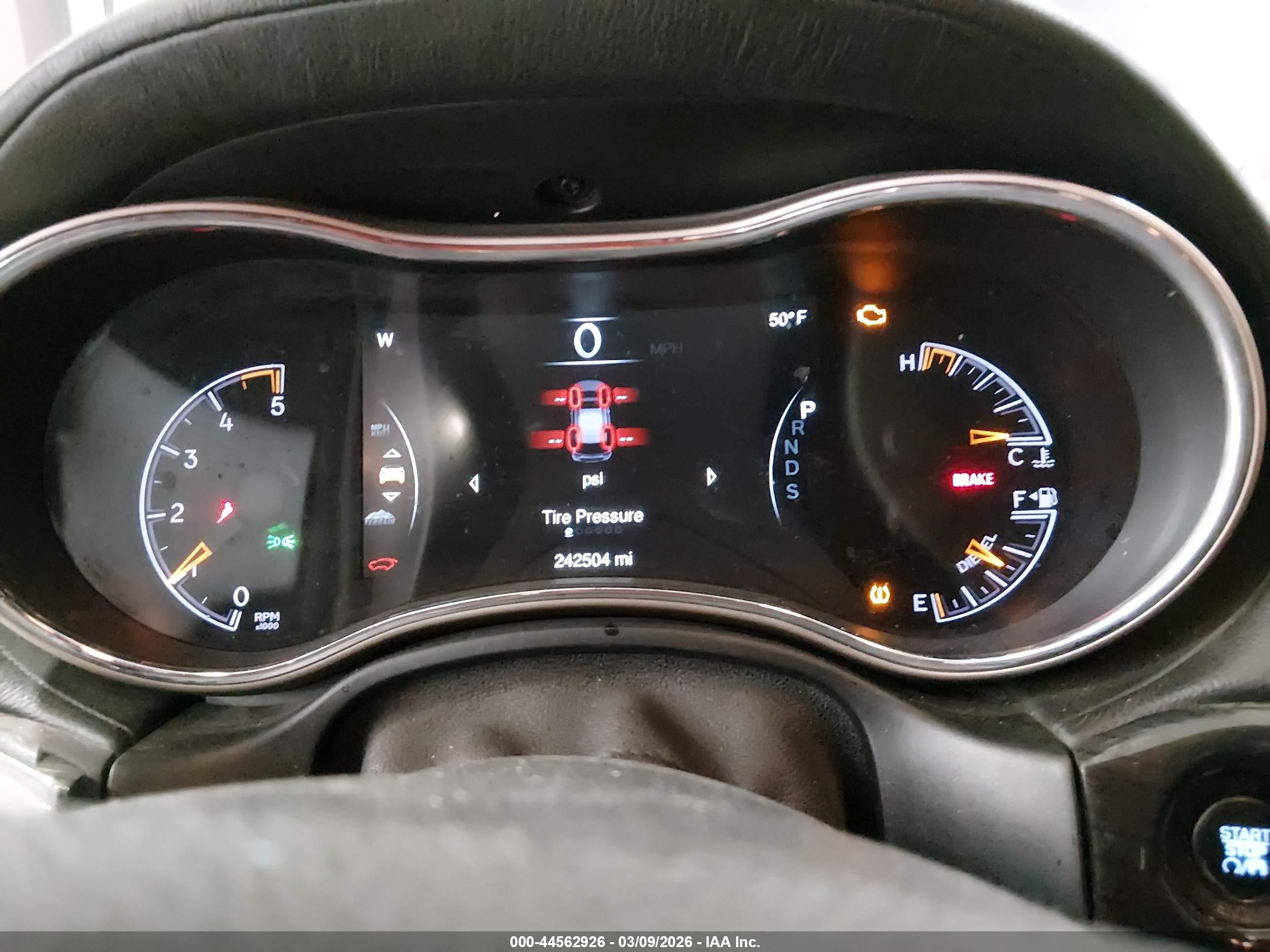 2014 Jeep Grand Cherokee Overland Серый vin: 1C4RJFCM8EC409343