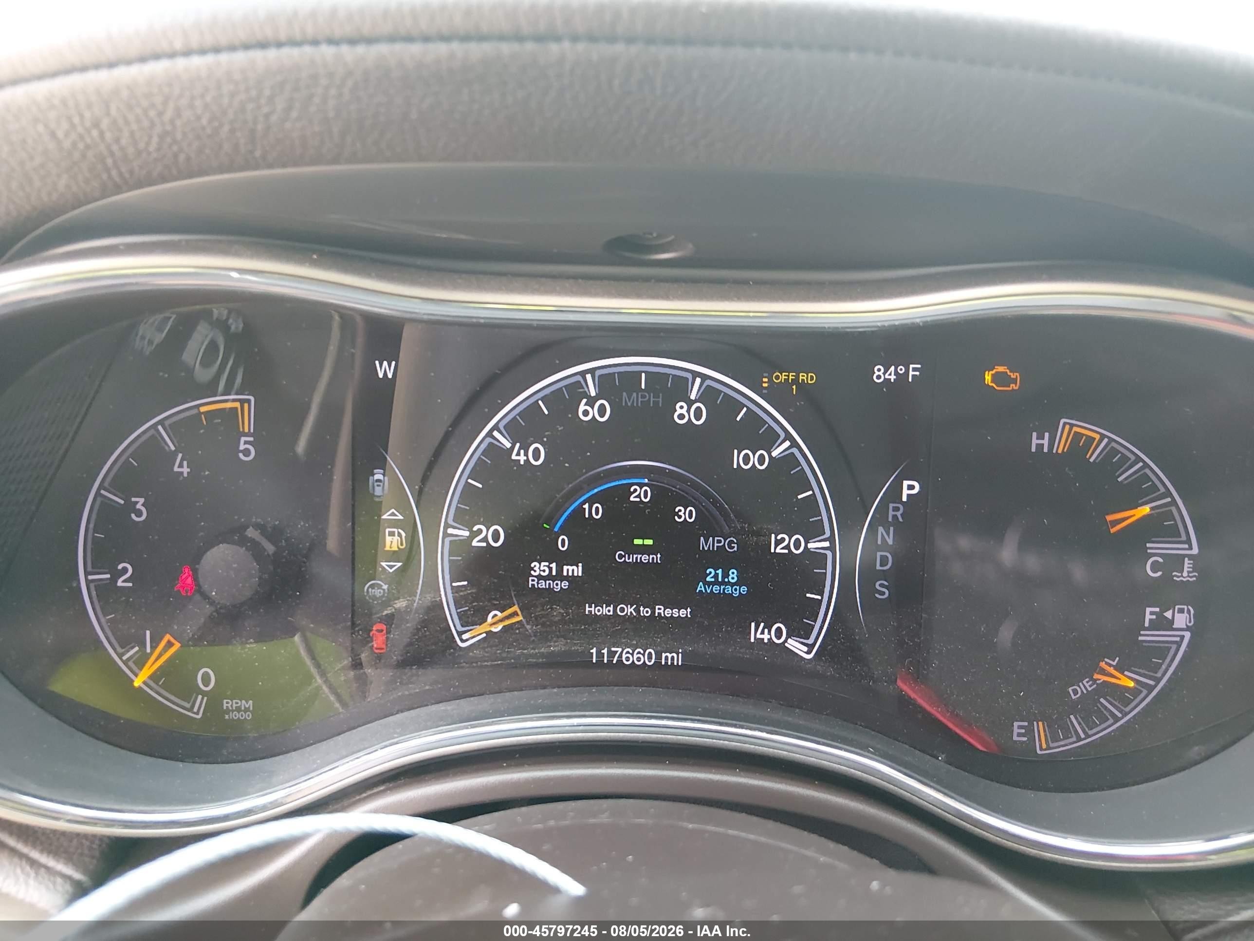 2014 Jeep Grand Cherokee Overland Red vin: 1C4RJFCM9EC324172