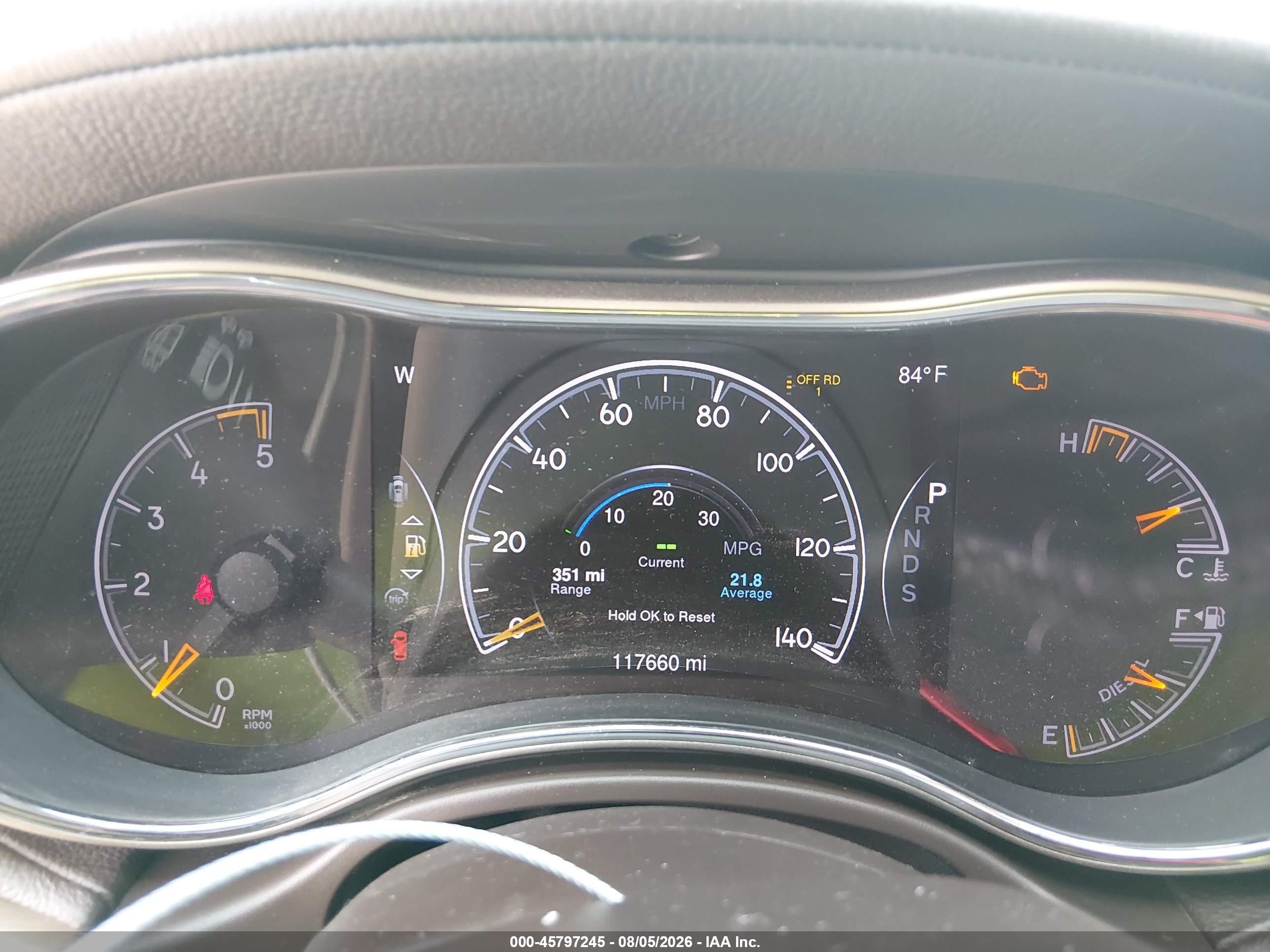 2014 Jeep Grand Cherokee Overland Red vin: 1C4RJFCM9EC324172
