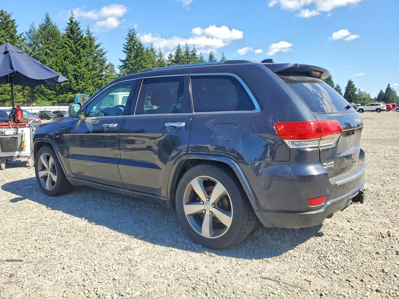 2014 Jeep Grand Cherokee Overland Charcoal vin: 1C4RJFCM9EC487937