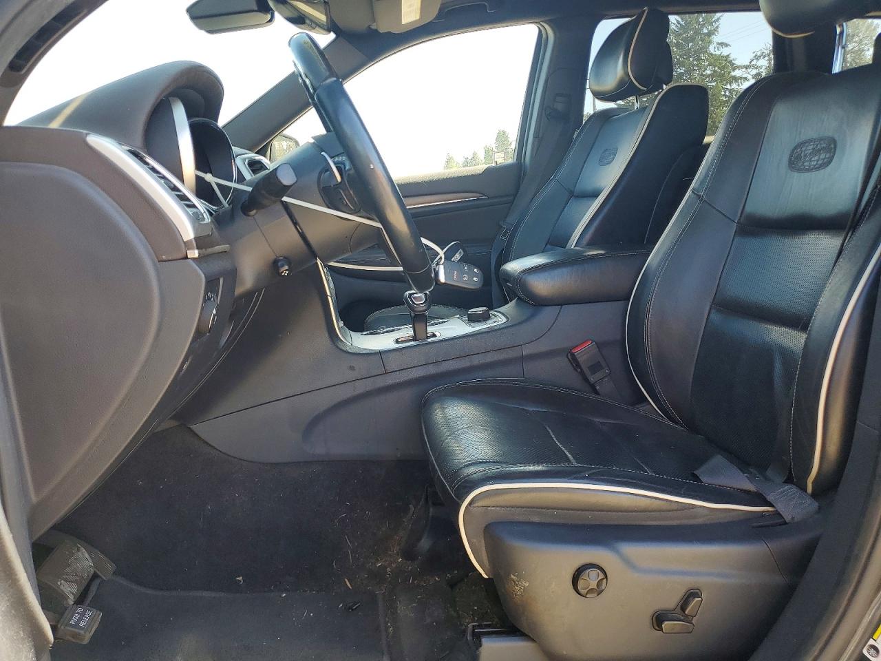 2014 Jeep Grand Cherokee Overland Charcoal vin: 1C4RJFCM9EC487937