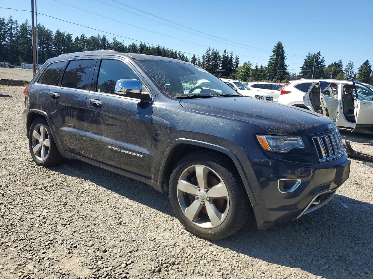 2014 Jeep Grand Cherokee Overland Charcoal vin: 1C4RJFCM9EC487937