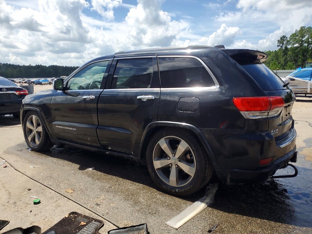 2014 Jeep Grand Cherokee Overland Black vin: 1C4RJFCM9EC580554