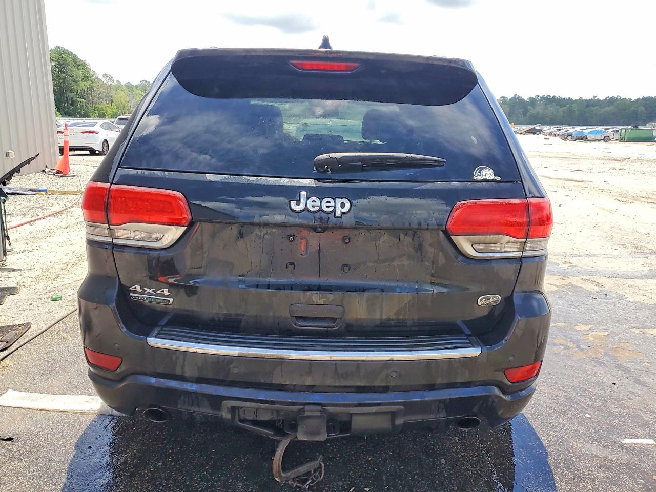 2014 Jeep Grand Cherokee Overland Black vin: 1C4RJFCM9EC580554