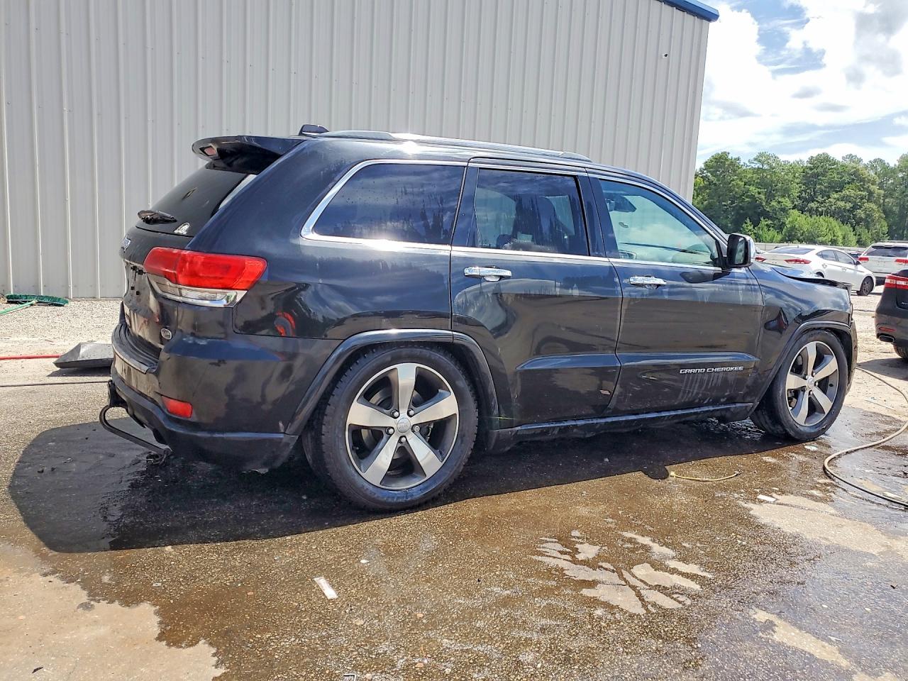 2014 Jeep Grand Cherokee Overland Black vin: 1C4RJFCM9EC580554