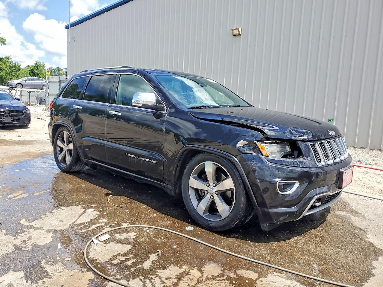 2014 Jeep Grand Cherokee Overland Black vin: 1C4RJFCM9EC580554