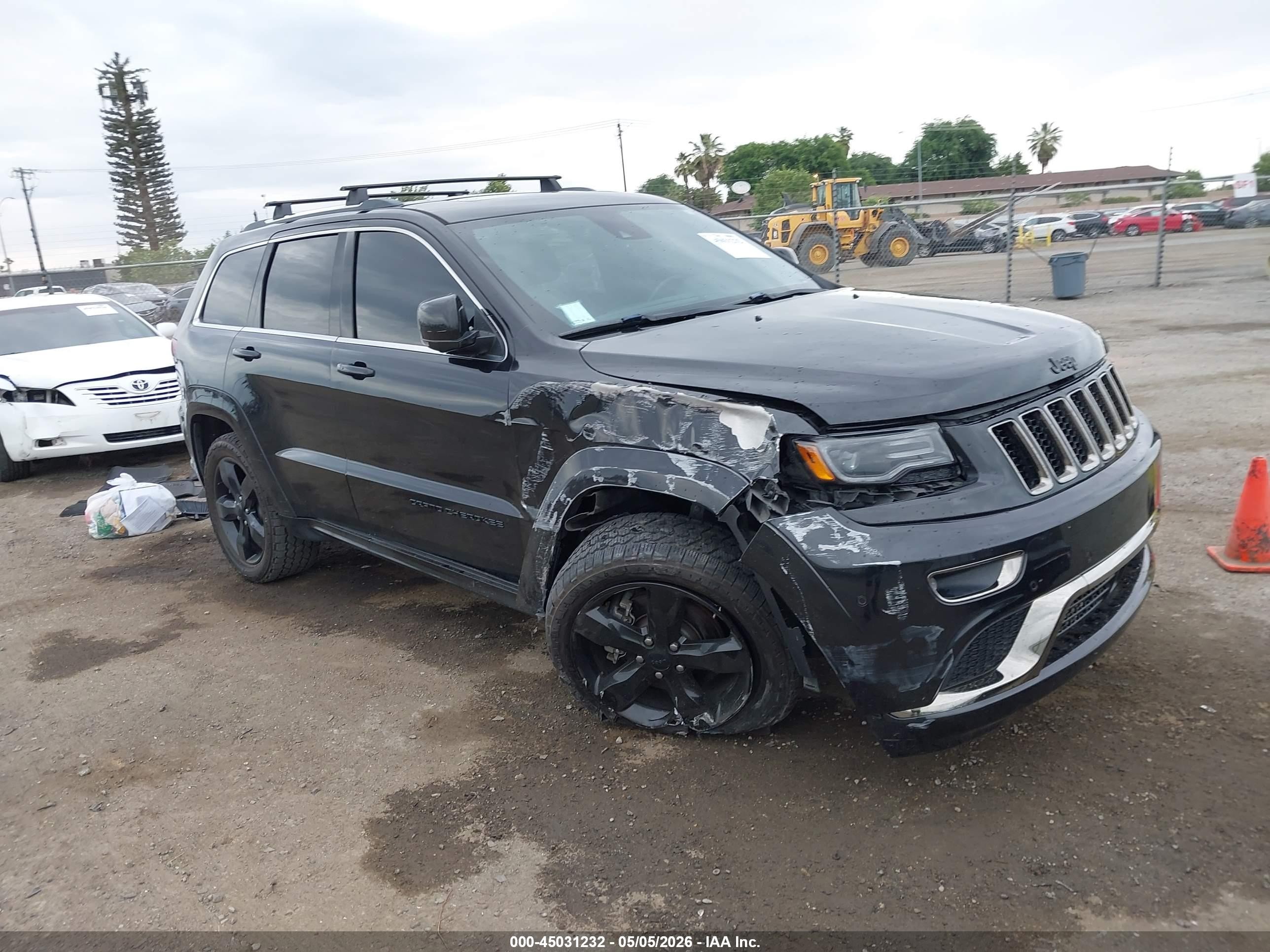 2015 Jeep Grand Cherokee High Altitude Black vin: 1C4RJFCM9FC146328
