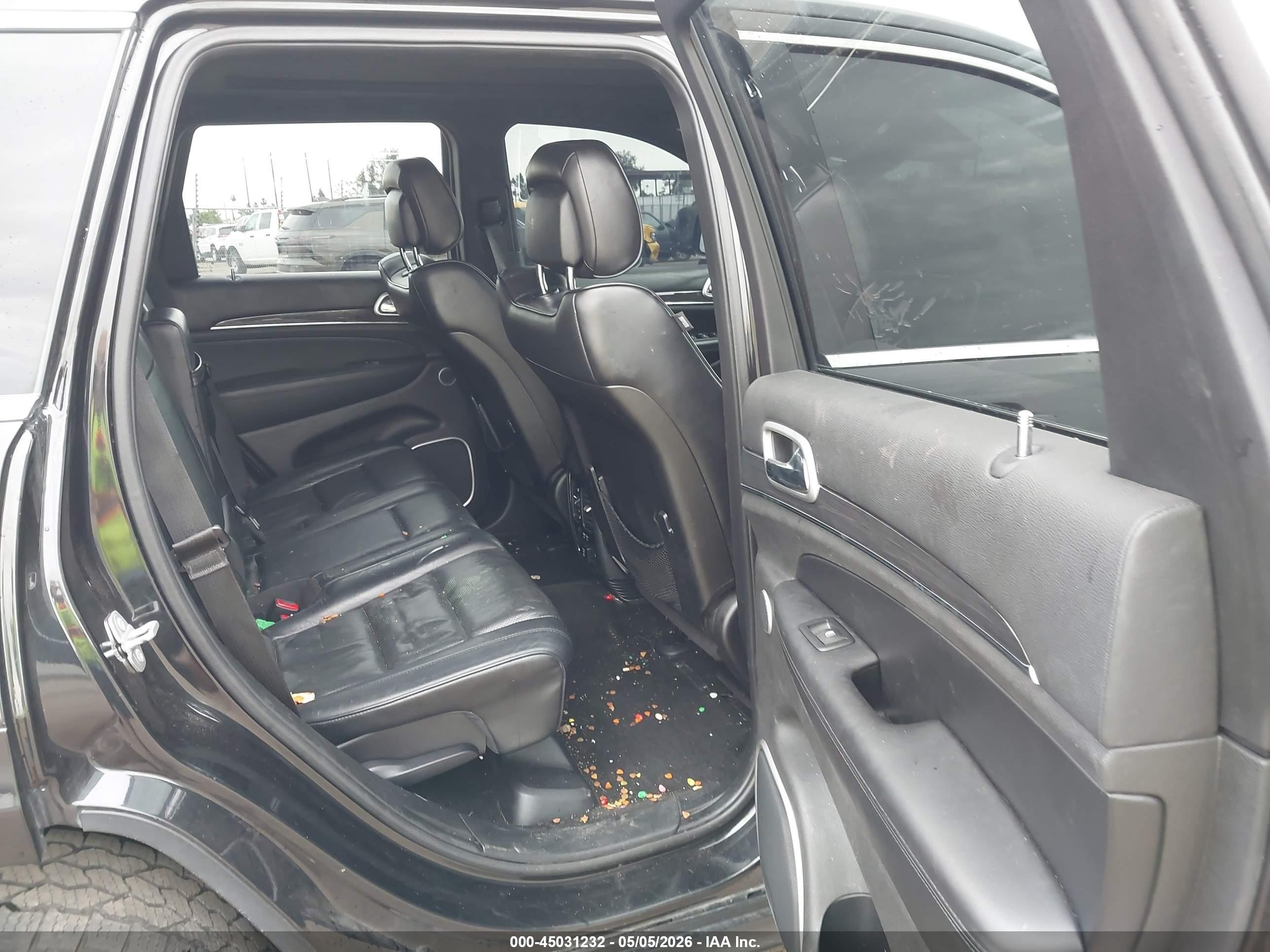 2015 Jeep Grand Cherokee High Altitude Black vin: 1C4RJFCM9FC146328