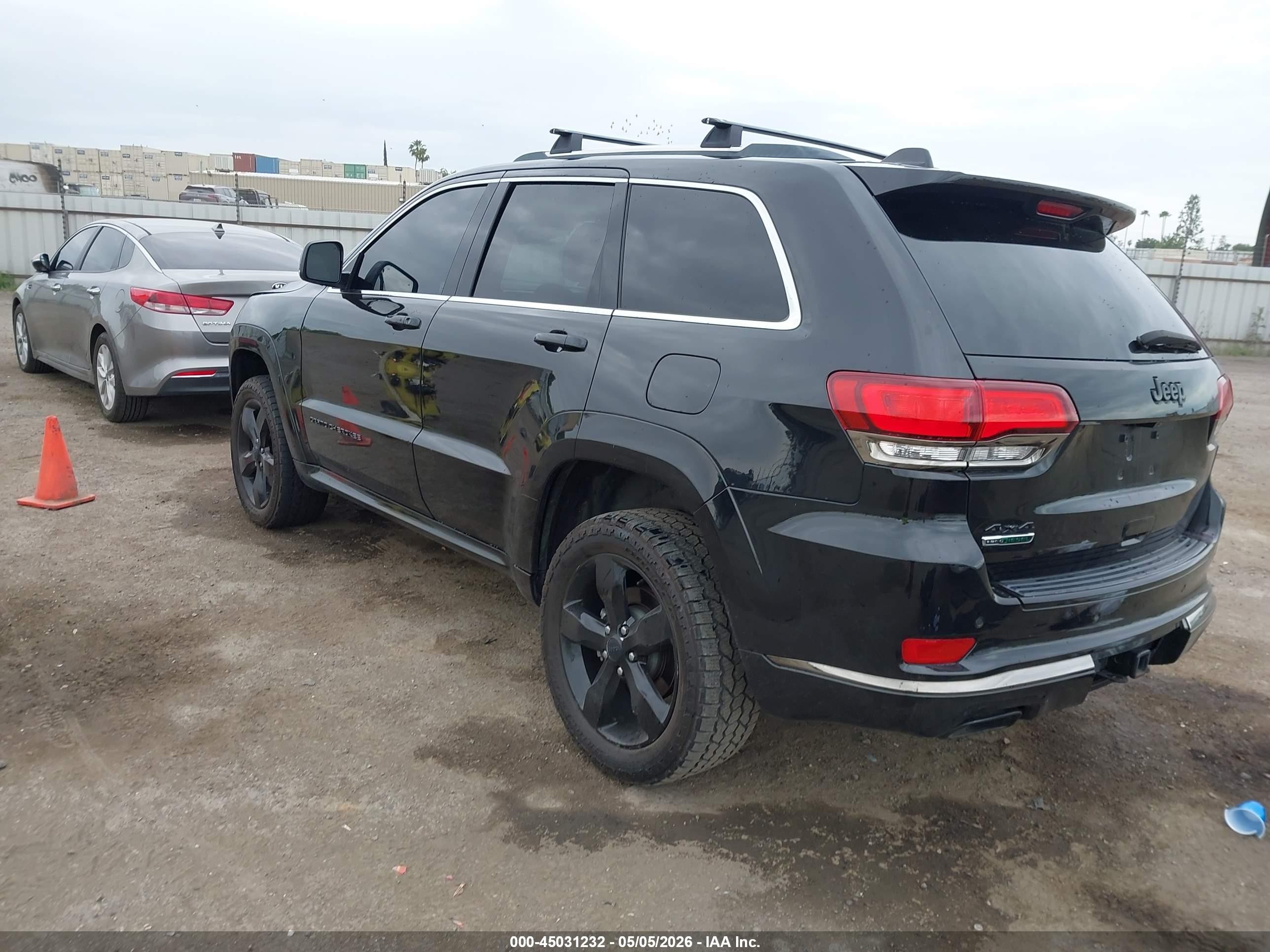 2015 Jeep Grand Cherokee High Altitude Black vin: 1C4RJFCM9FC146328