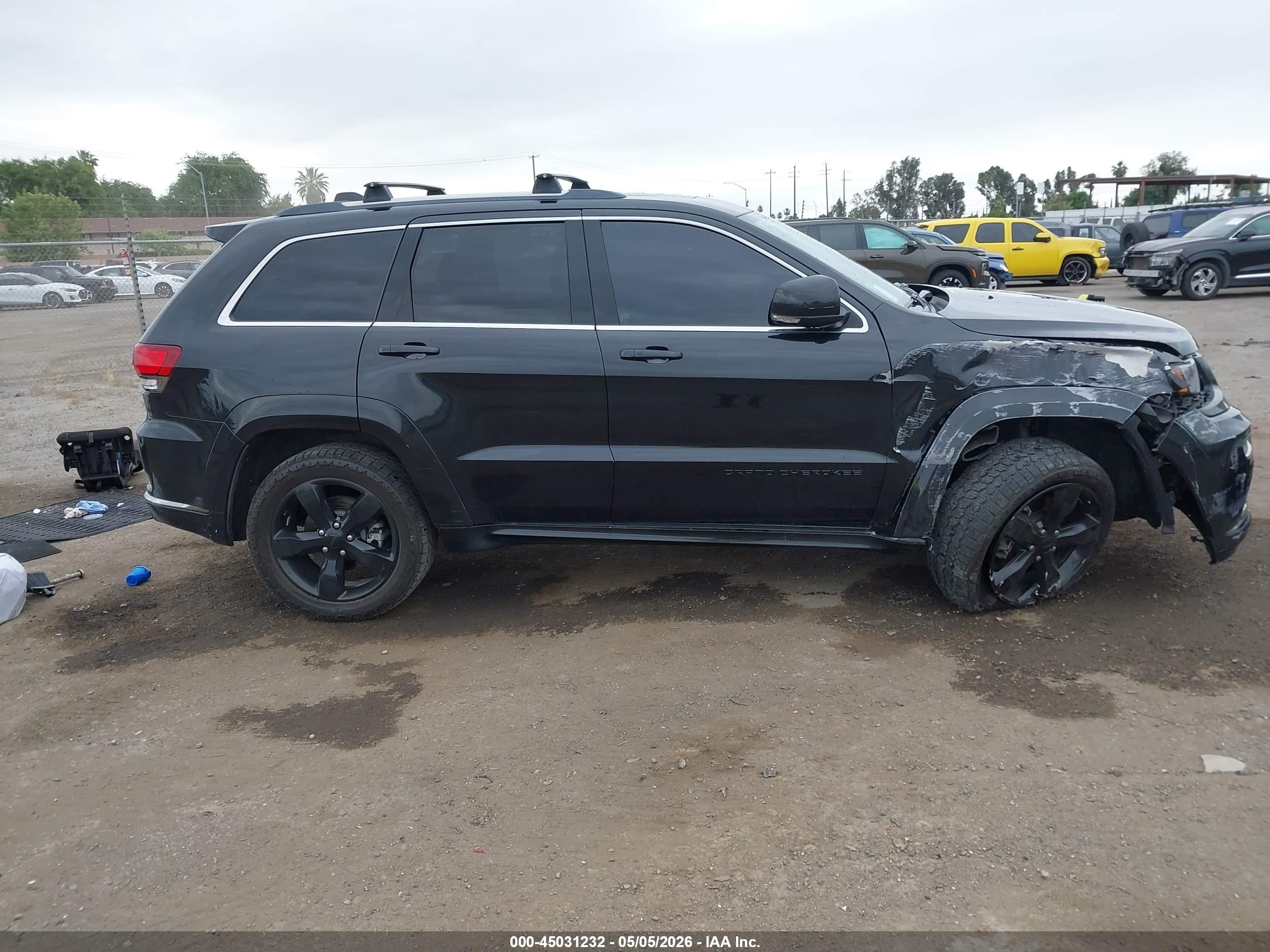 2015 Jeep Grand Cherokee High Altitude Black vin: 1C4RJFCM9FC146328