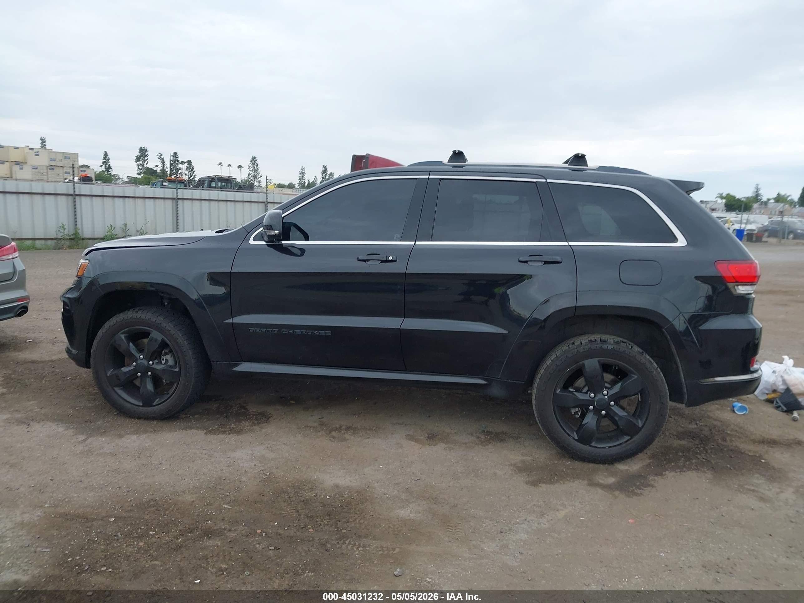 2015 Jeep Grand Cherokee High Altitude Black vin: 1C4RJFCM9FC146328