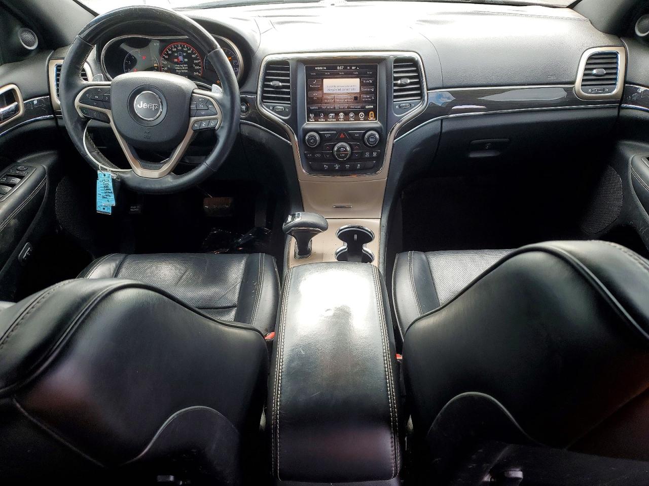 2014 Jeep Grand Cherokee Overland Красный vin: 1C4RJFCMXEC398734