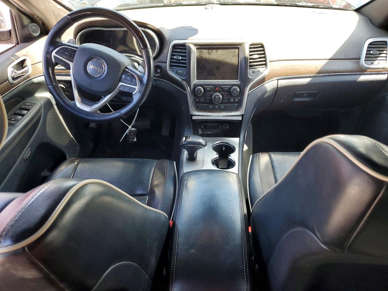 2015 Jeep Grand Cherokee Overland Blue vin: 1C4RJFCMXFC125391
