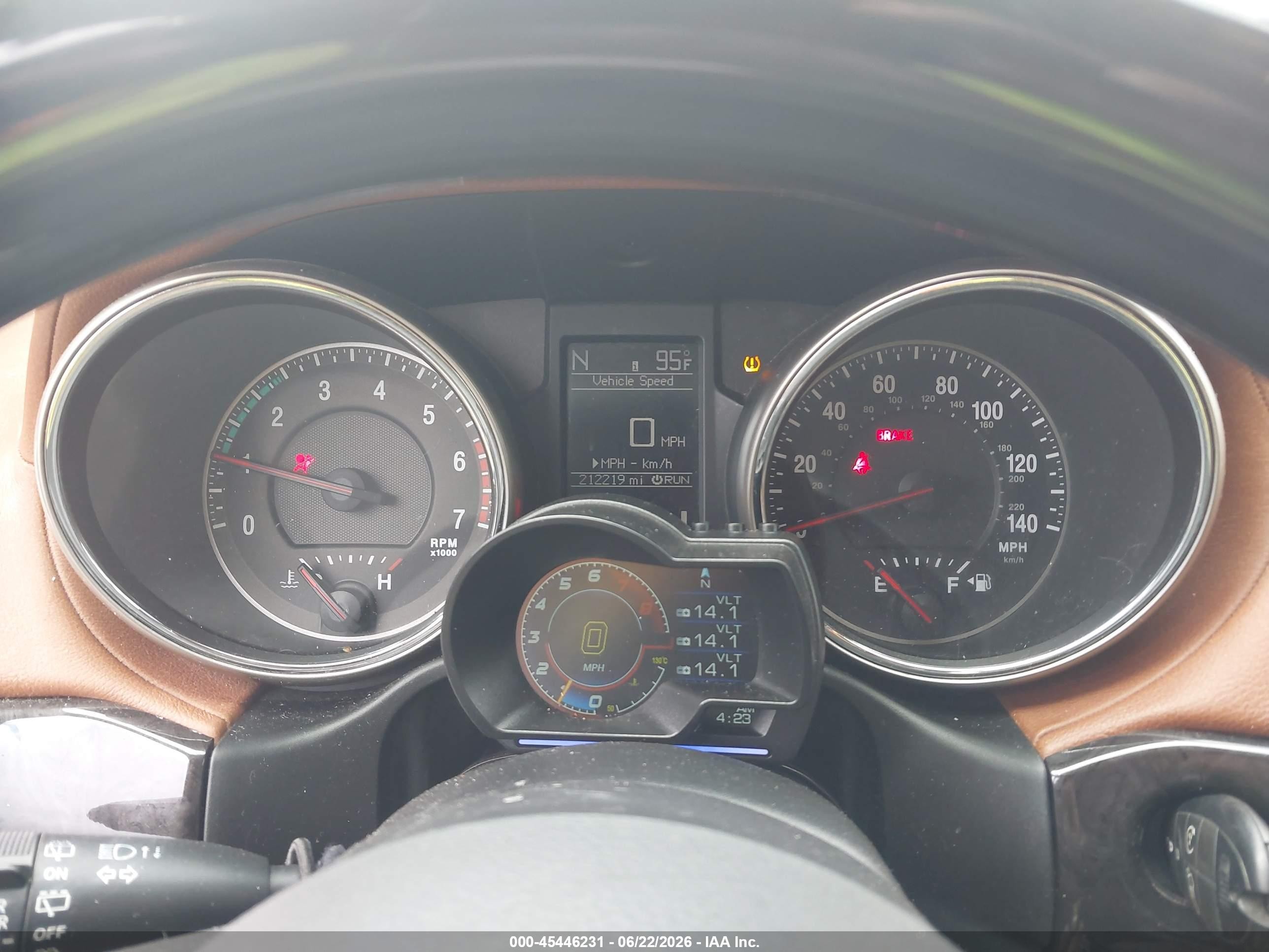 2012 Jeep Grand Cherokee Overland Черный vin: 1C4RJFCT0CC185070