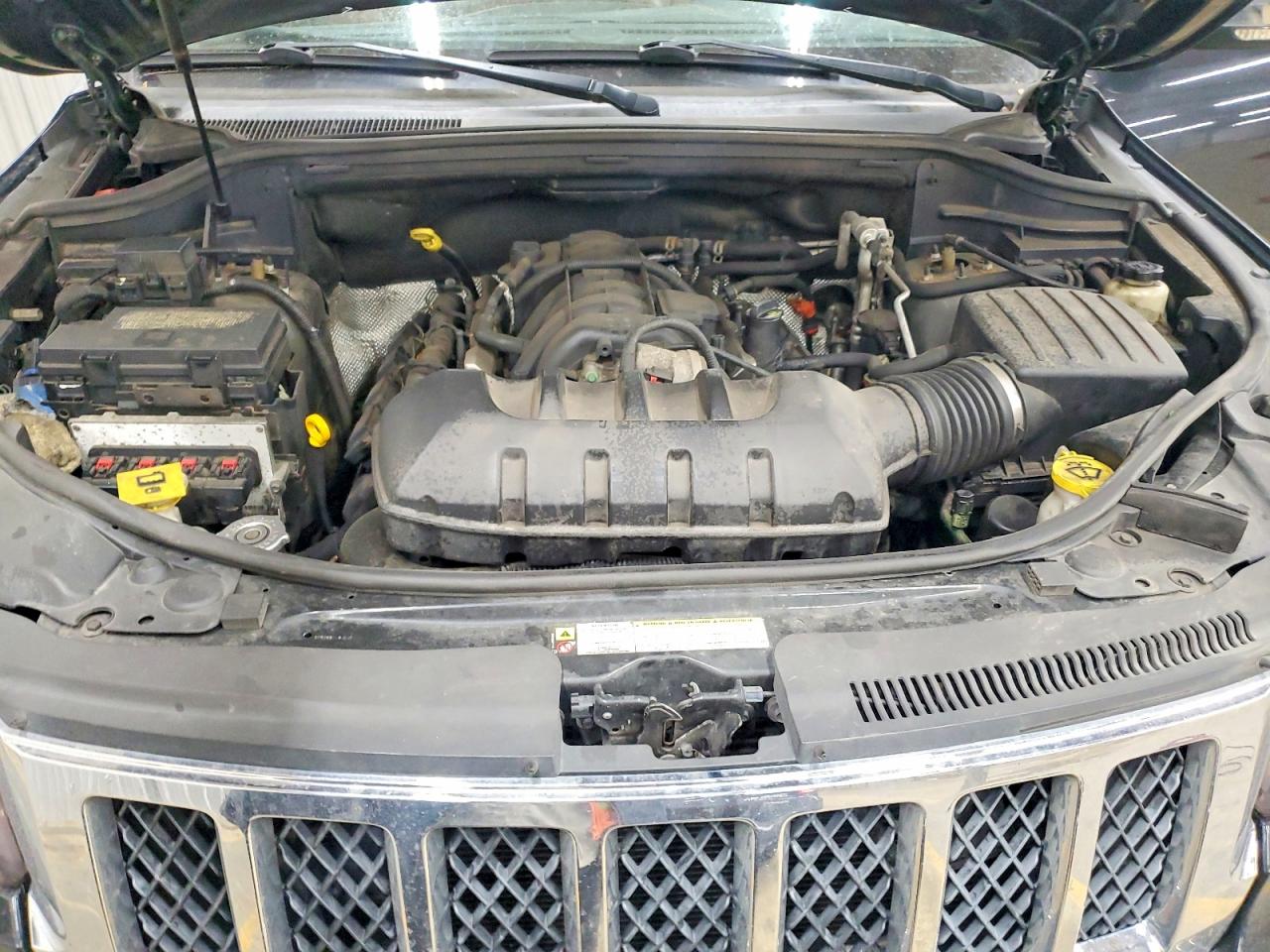 2012 Jeep Grand Cherokee Overland Black vin: 1C4RJFCT0CC185473