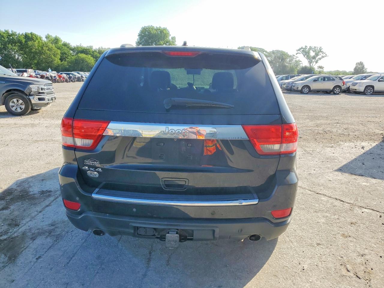 2012 Jeep Grand Cherokee Overland Black vin: 1C4RJFCT0CC297058