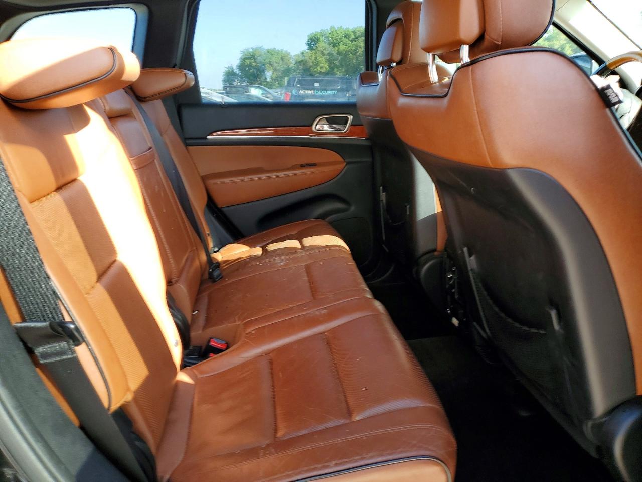 2012 Jeep Grand Cherokee Overland Black vin: 1C4RJFCT0CC297058