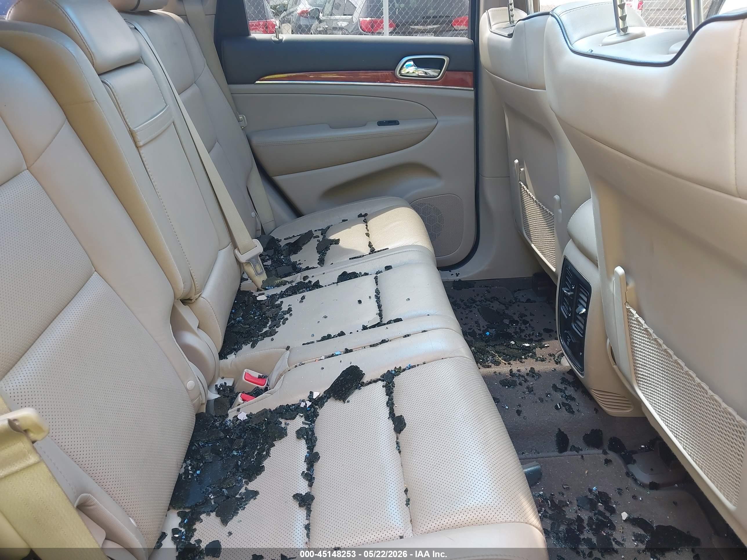 2013 Jeep Grand Cherokee Overland Черный vin: 1C4RJFCT0DC523701