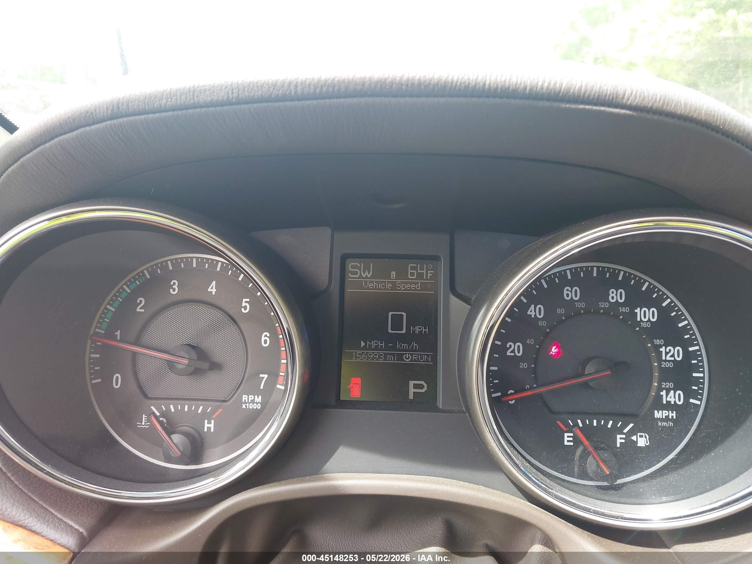 2013 Jeep Grand Cherokee Overland Черный vin: 1C4RJFCT0DC523701