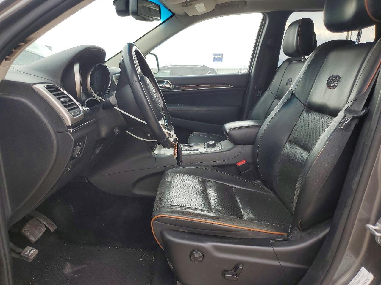 2013 Jeep Grand Cherokee Overland Gray vin: 1C4RJFCT0DC568122
