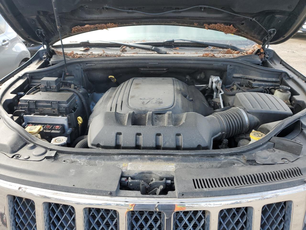 2013 Jeep Grand Cherokee Overland Black vin: 1C4RJFCT0DC652215