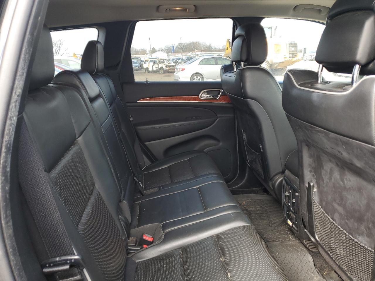 2013 Jeep Grand Cherokee Overland Black vin: 1C4RJFCT0DC652215