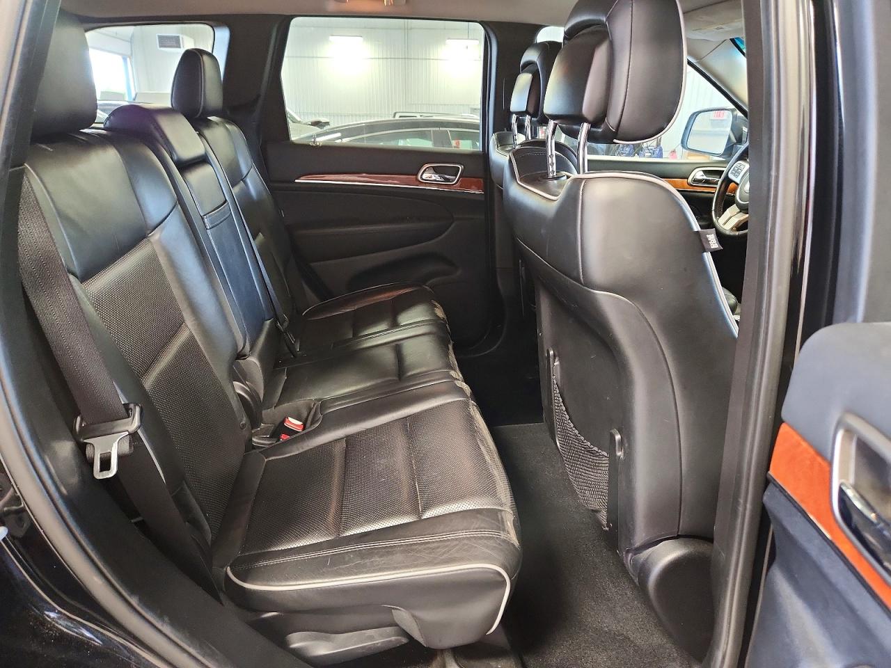 2013 Jeep Grand Cherokee Overland Black vin: 1C4RJFCT0DC658256