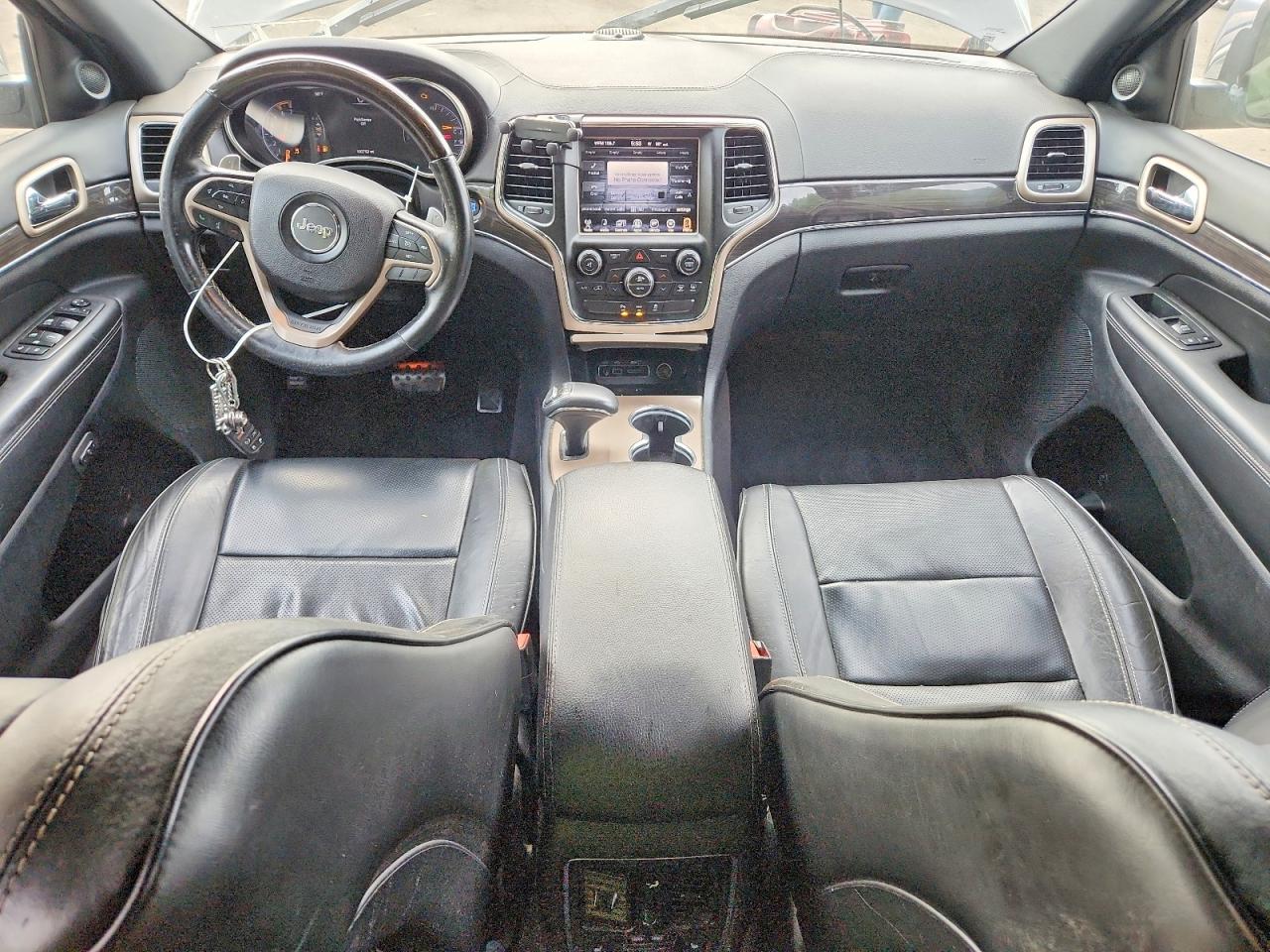 2014 Jeep Grand Cherokee Overland Gray vin: 1C4RJFCT0EC190899