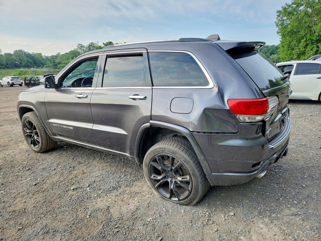 2014 Jeep Grand Cherokee Overland Gray vin: 1C4RJFCT0EC190899