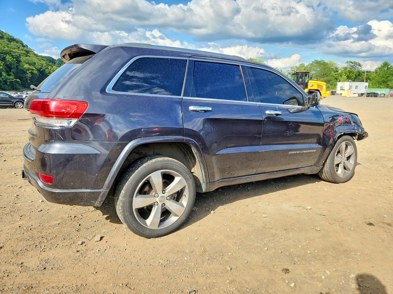 2014 Jeep Grand Cherokee Overland Black vin: 1C4RJFCT0EC323838