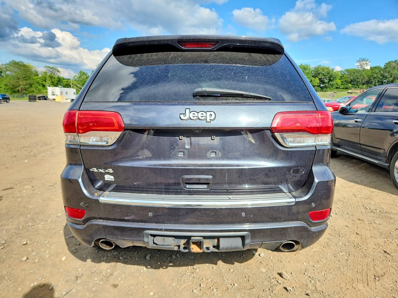 2014 Jeep Grand Cherokee Overland Black vin: 1C4RJFCT0EC323838