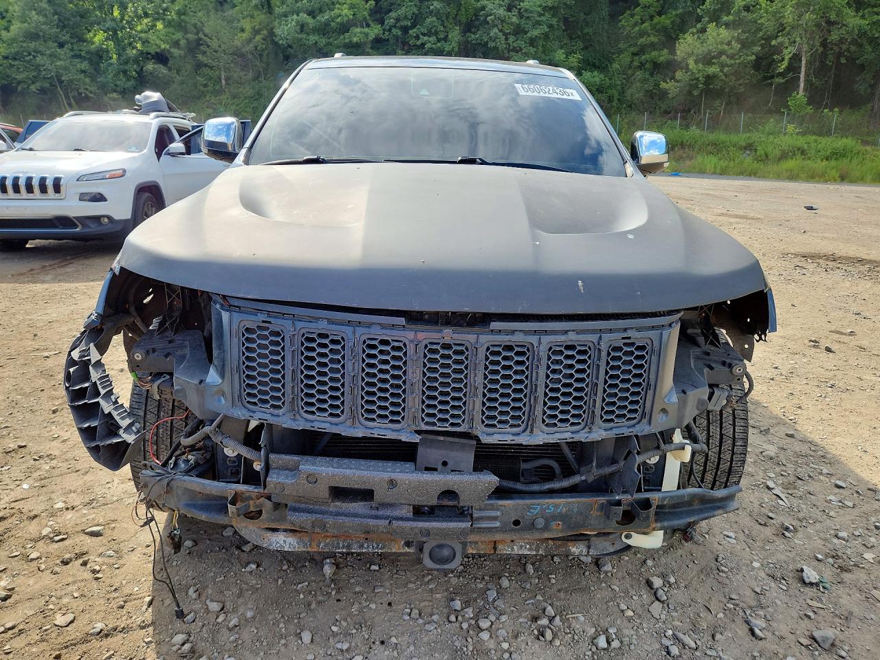 2014 Jeep Grand Cherokee Overland Black vin: 1C4RJFCT0EC323838