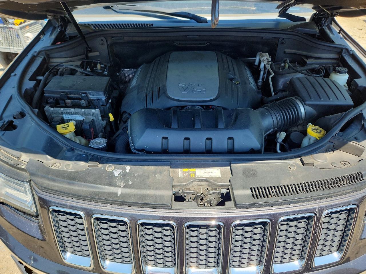 2015 Jeep Grand Cherokee Overland Gray vin: 1C4RJFCT0FC183629