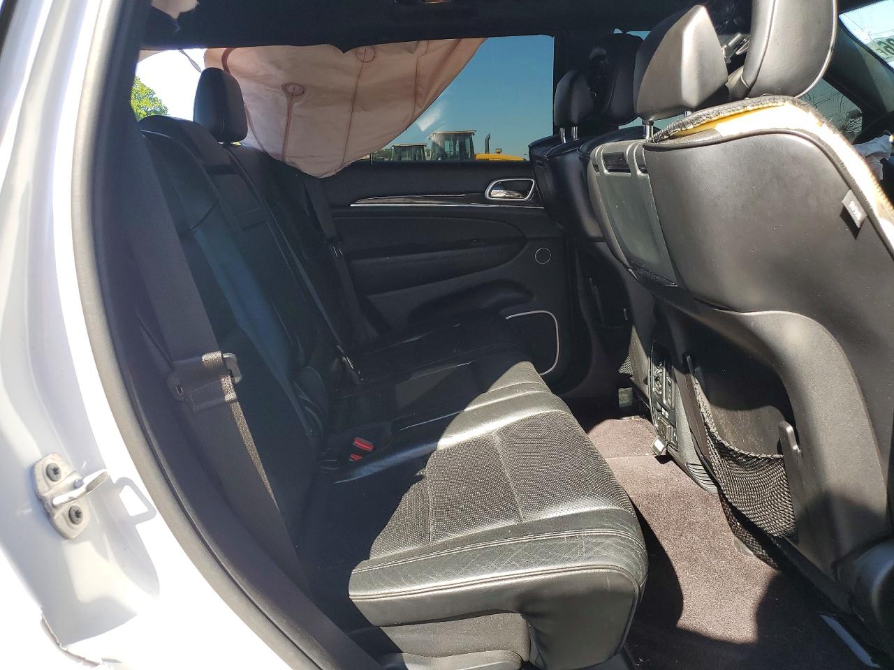 2015 Jeep Grand Cherokee Overland White vin: 1C4RJFCT0FC213292