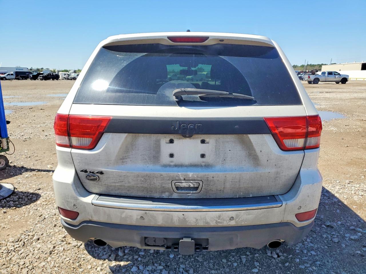 2012 Jeep Grand Cherokee Белый vin: 1C4RJFCT1CC237483